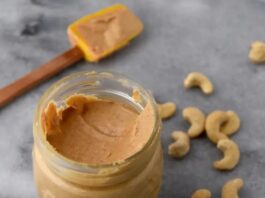 Beurre de noix de cajou : calories et bienfaits