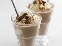 Recette facile pour préparer un Milk Shake banane-vanille-Nutella