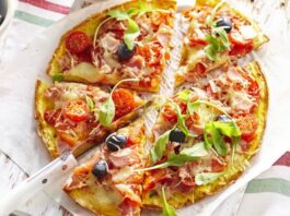 Recette facile de Omelette façon pizza
