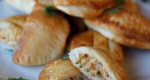 Recette Chaussons salés sans pâte feuilletée