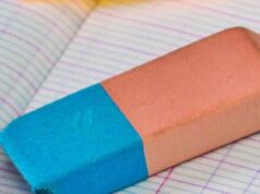 La partie bleue de la gomme, à quoi sert ? La partie bleue de la gomme, à quoi sert ?